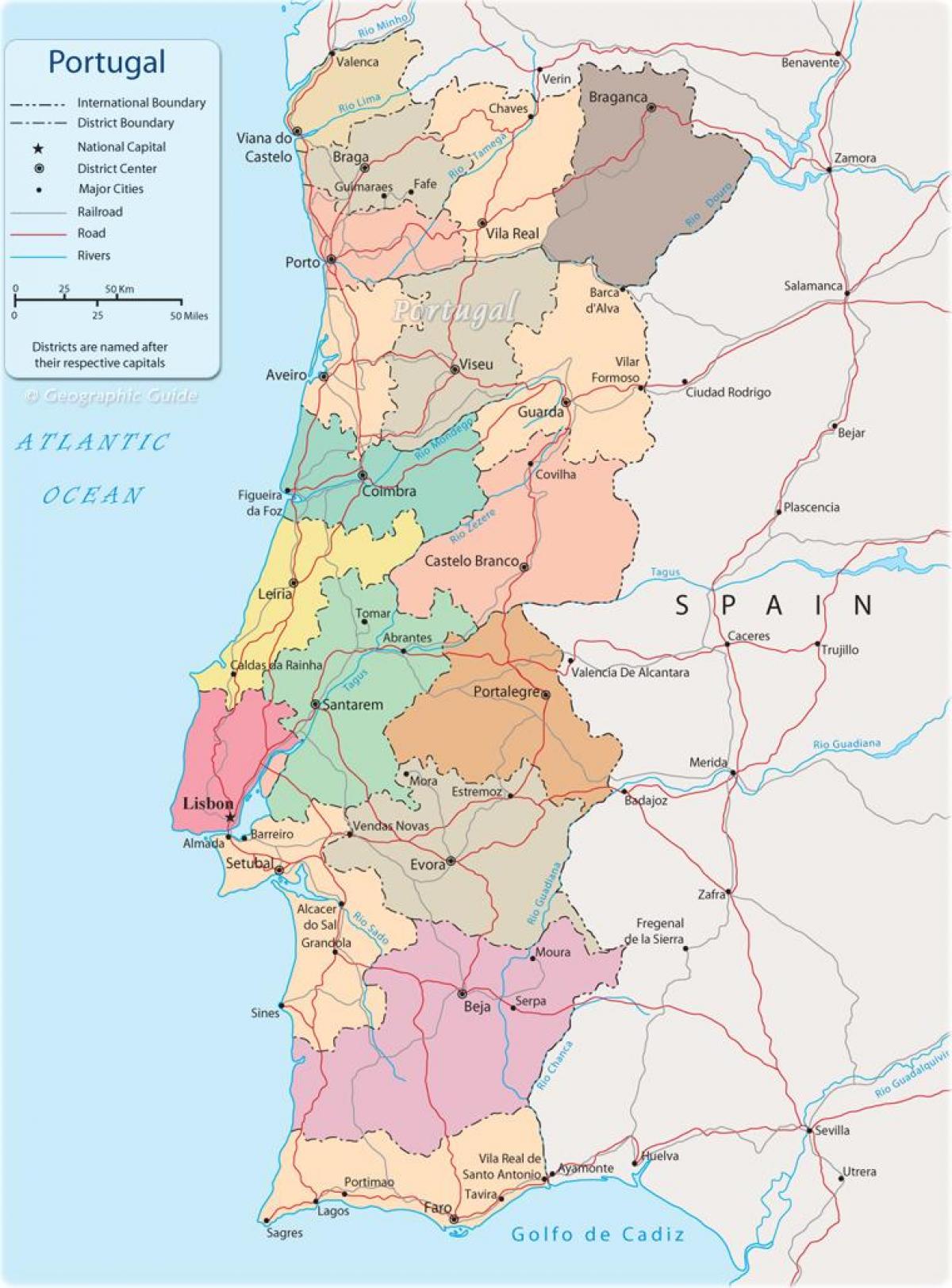 Södra Portugal Karta – Karta 2020
